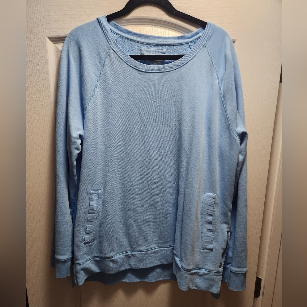 Lilly Pulitzer Sky Blue Beach Comber Sweatshirt